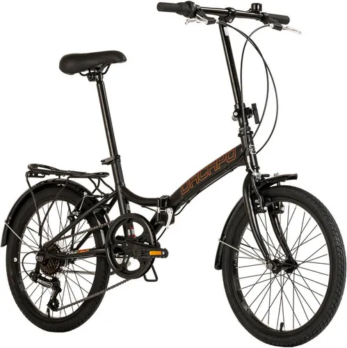 Dacapo DaCapo Faltrad 20'' Foldtech - Kompaktes Klapprad mit 6 Gängen - City Bikes - Das vielseitige DaCapo 20