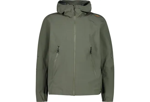 CMP Funktionsjacke Herren in olive, Größe 52 - Hochwertige 2-lagige Funktionsjacke mit wind- und wasserdichter ClimaProtect-Membran, ideal für Outdoor-Aktivitäten. 10.000 mm Wassersäule und umweltfreundliche Imprägnierung.