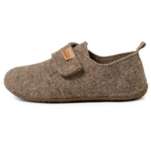 Living Kitzbühel - Franzi Filz Klettschuh - Hausschuhe 32 | EU 32 braun
