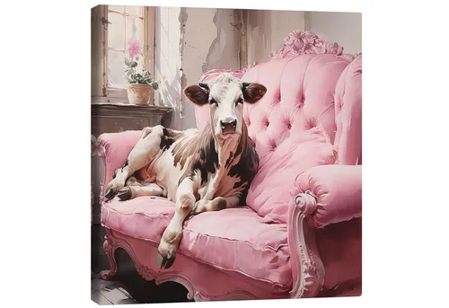 Poster & Bildende Kunst Pink von Posterlounge