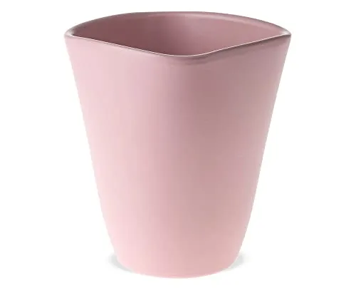 matches21 Orchideentopf viereckig Übertopf Blumentopf mit Keramiksteg Topf matt aus Keramik rosa Ø 9,5x13 cm