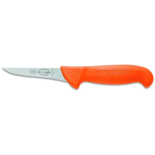 Fr. Dick Ausbeinmesser 10 cm orange steif Schlacht-Fleischermesser Metzgermesser