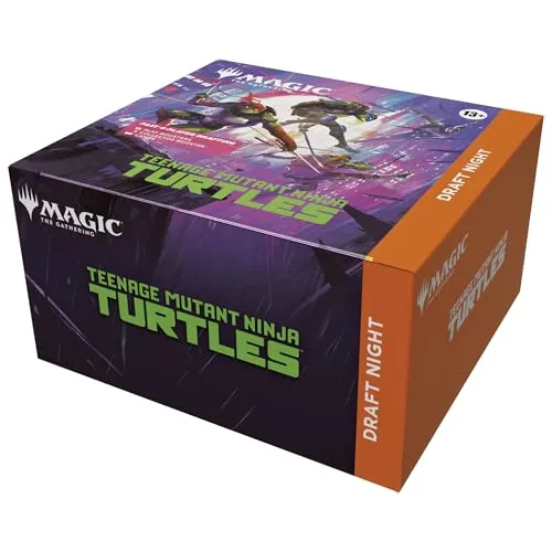 Vorbestellung - Magic Ninja Turtles Draft Night MTG - Magic: The Gathering Kartensatz mit den beliebten Teenage Mutant Ninja Turtles. Für Fans und Sammler, die spannende Spielmomente erleben möchten.