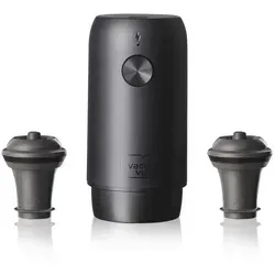 Produktbild Vacu Vin 3tlg. Elektrisches Weinpumpen-Set in Schwarz