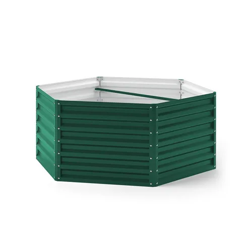 ok-Living Hochbeet Kräuterbeet sechseckig 129x129x60cm von OK-Living