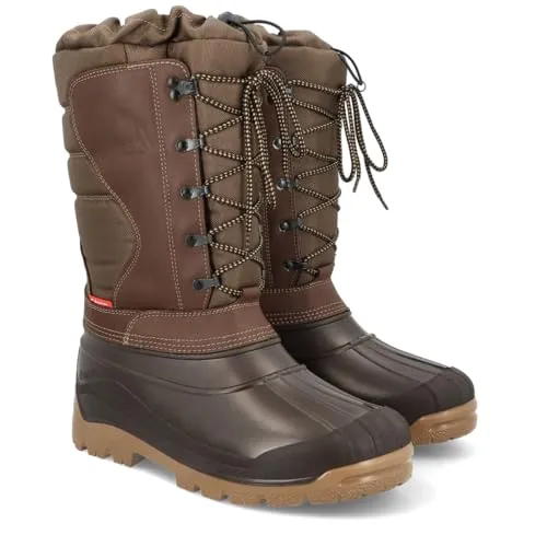 DEMAR VIGUR PRO Jagdstiefel - Wasserdicht und Warm - Hochwertige Winterstiefel mit natürlicher Wollisolierung und herausnehmbarer Einlegesohle. Ideal für kalte Tage, einfach zu reinigen und perfekt für den Einsatz im Freien.
