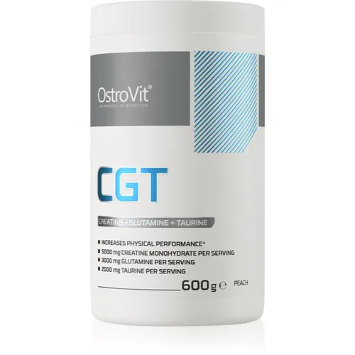OstroVit CGT Förderung von sportlicher Leistung und Regeneration Geschmack Peach 600 g