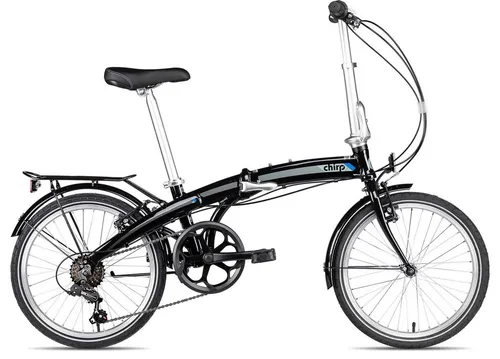 Produktbild Chirp Faltrad Dolphin 6 – 6 Gang Shimano Kettenschaltung, platzsparend zusammenfaltbar