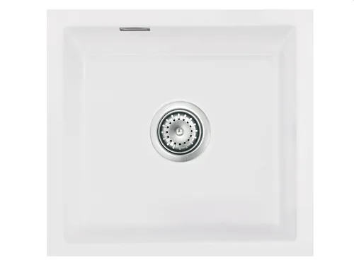 Systemceram Mera 42 U Polar Keramikspüle Excenterbetätigung von systemceram