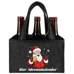 Flaschentasche Filz mit Trennwänden 24x15x15cm