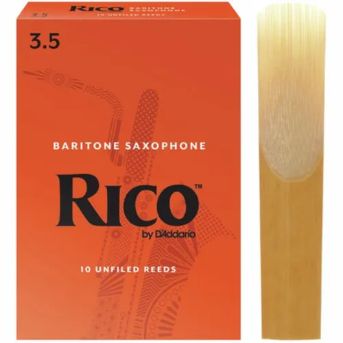 DAddario Woodwinds Rico Baritone Saxophone 3.5