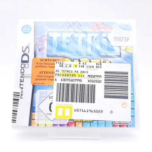 Tetris Party Deluxe für Nintendo DS/2DS/3DS - Neu - Puzzle-Spiel für alle Altersgruppen, ideal für stundenlangen Spielspaß mit Freunden oder Familie. Inklusive Originalverpackung.