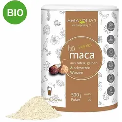 Bio Superfood Maca 100% Pur Bio Pulver von AMAZONAS
