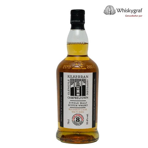 127,14€/L Kilkerran 8 Jahre Bourbon Cask Single Malt Scotch Whisky 55,6%