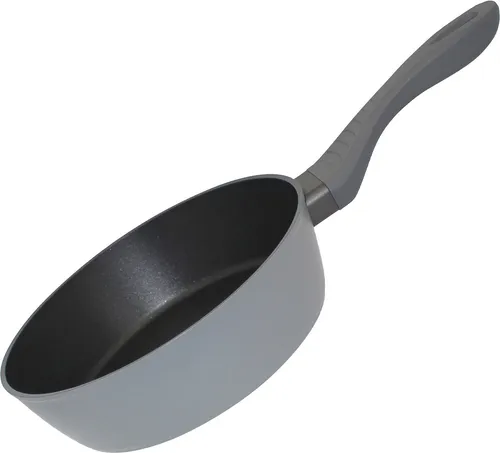 Schmorpfanne extra tief 24 cm - PFAS-freie Antihaftpfanne mit Soft-Touch-Stiel für perfekten Halt. Ideal für alle Herdarten und vielseitige Kochmöglichkeiten.