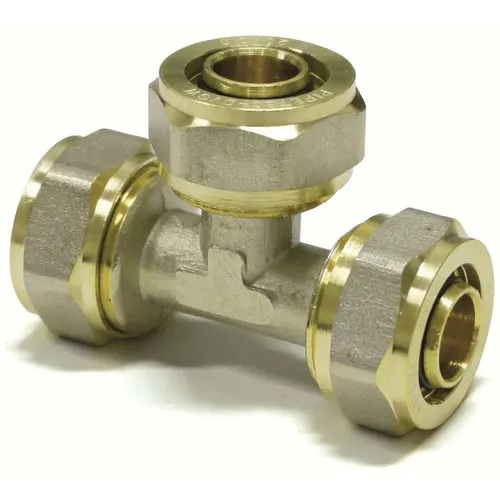 Boni Schraubfitting T-Stück – DVGW-zertifiziert, Messing