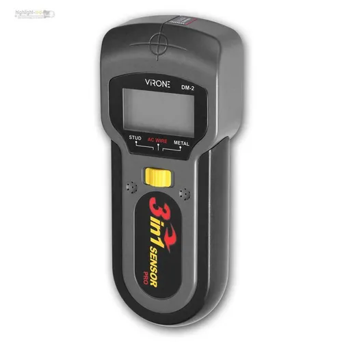 Digitaler Leitungsfinder WTN 3in1 Kabeldetektor - Praktisches Ortungsgerät für Strom, Metall und Holz, mit digitaler LCD-Anzeige und Displaybeleuchtung für präzise Messungen. Ideal für Heimwerker und Profis!