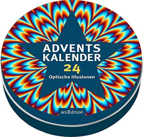 Adventskalender in der Dose: 24 optische Illusionen - Humoristischer Adventskalender mit 24 faszinierenden optischen Illusionen, die für Spaß und Staunen in der Vorweihnachtszeit sorgen.