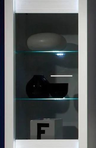 trendteam LED Schrankinnenraumbeleuchtung Glaskantenbeleuchtung, Ein-/Ausschalter, LED fest integriert, Kaltweiß