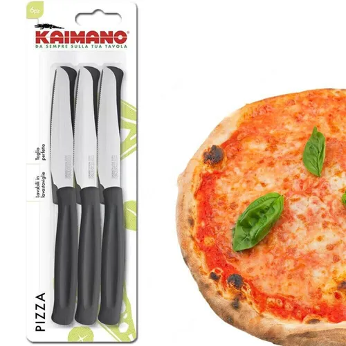 Messer von Pizza Kaimano Dinamik 6 Stücke Edelstahl Messer Scharf für Pizza