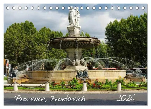 ChriSpa ChriSpa | Provence, Frankreich (Tischkalender 2026 DIN A5 quer),...