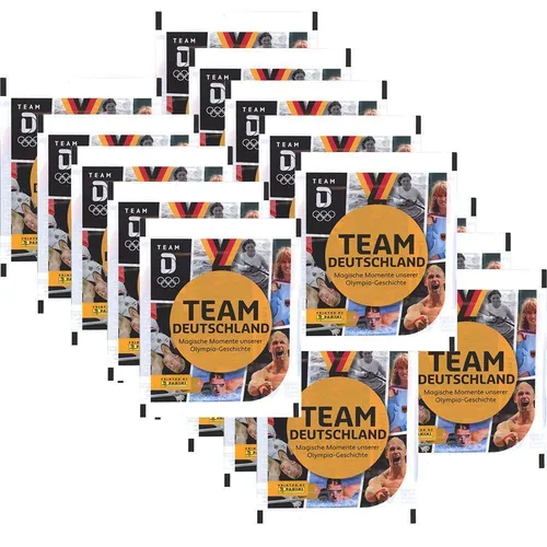 Team Deutschland Olympia Sammelsticker Teil 1 - 20 Tüten - OVP Sammelsticker Packs, perfekte Ergänzung für Sammler und Fans der Olympischen Spiele 2022, um die Team Deutschland Kollektion zu vervollständigen.