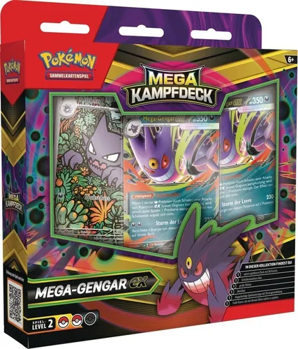 Pokemon Mega Gengar ex Kampfdeck Deutsch