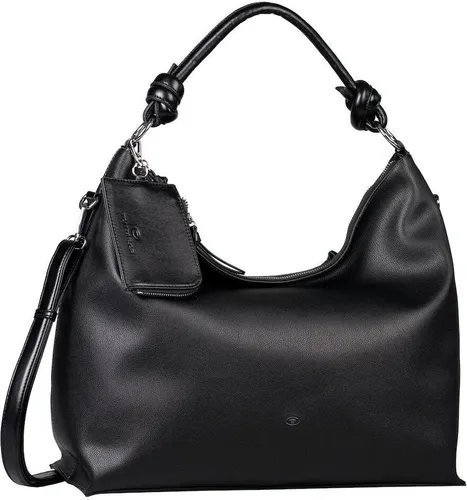 TOM TAILOR bags Hannah Damen Hobo Bag - Groß, Schwarz - Damen-Schultertaschen, stilvolle Hobo Bag aus der Herbst/Winter 2023 Kollektion, perfekt für jeden Tag und ein echter Blickfang.