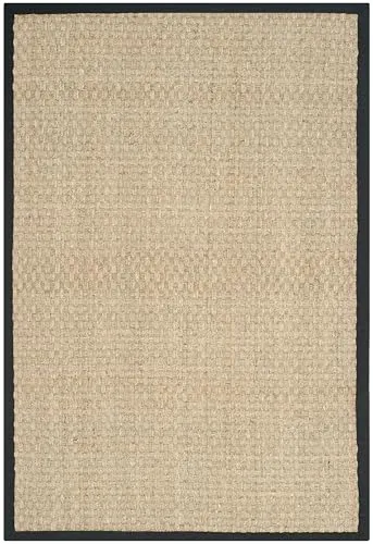 SAFAVIEH Naturfaser Teppich für Wohnzimmer, Esszimmer, Schlafzimmer