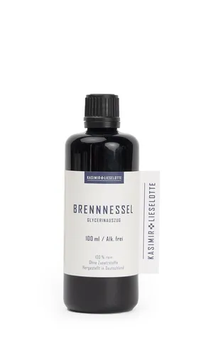 Alkoholfreie Brennnessel Tinktur 100 ml, Brennnessel Tropfen aus der Region