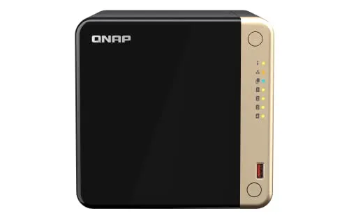 QNAP TS-464-8G - 0 TB NAS, leistungsstarker Netzwerk-Speicher für private und geschäftliche Anwendungen