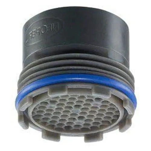 Neoperl Cache Honeycomb Strahlregler mit Schlüssel TT/M16.5x1 - grau - Strahlregler mit Full Flow und Schlüssel, ideal für effizienten Wasserfluss und einfache Installation.