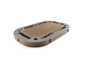 CanadianCat Company XXL Katzenspielplatz 85 x 54 x 5,8 cm - Katzenspielzeug, bietet viel Platz zum Spielen und Entdecken für Ihre Katze, ideal für aktive Stubentiger.