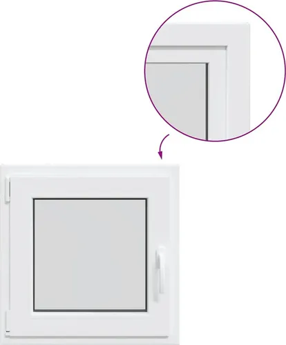 vidaXL Kellerfenster 