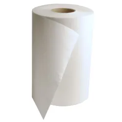 Plock GmbH Putztuchrolle, weiß, 29 x 37 cm - Haushaltsrollen, Folien & Papier – extrem reißfeste und lösungsmittelbeständige Putztücher, ideal für die Elektroindustrie und Werkstätten, 1 Rolle = 300 Blatt.