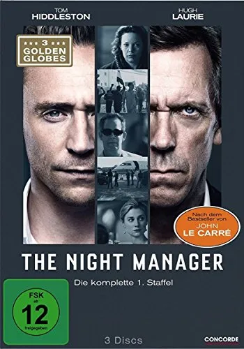 The Night Manager - Die komplette 1. Staffel [3 DVDs] - Spannende Thriller-Serie mit Tom Hiddleston, perfekt für Fans von packenden Geschichten und hochwertiger Produktion.