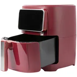 XXXL HEIßLUFTFRITTEUSE - 6.9L mit Touchscreen - Fritteusen mit Heißlufttechnologie, Sichtfenster und antihaftbeschichtetem Innenbehälter für fettfreies Frittieren und einfache Bedienung.