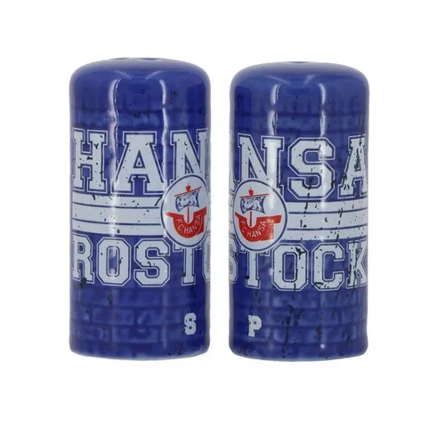 FC Hansa Rostock Salz- / Pfefferstreuer Hansa Rostock Salz & Pfefferstreuer Mauer