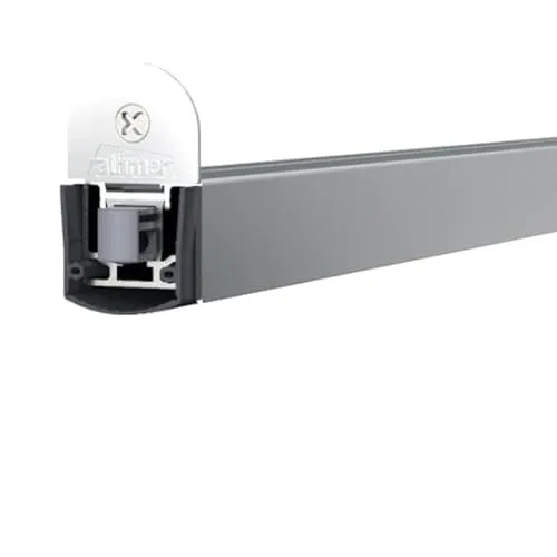 Athmer Stadi L-24/20 WS Bodentürdichtung - Türbodendichtung für Holz, Kunststoff und Metall, mit einer Absenkhöhe von 16 mm, ideal für optimale Schalldämmung und Zugluftschutz.