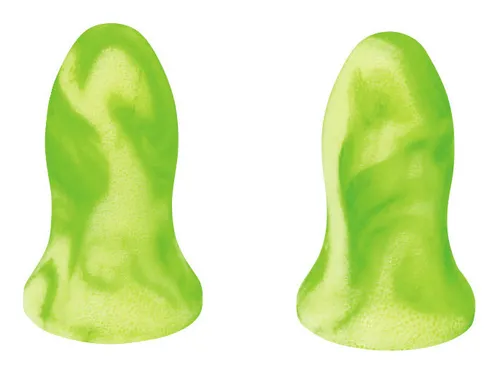 Moldex Gehörschutzstöpsel Contours small - Einweg 35 dB, optimaler Lärmschutz und hoher Tragekomfort in leuchtendem Gelb-Grün