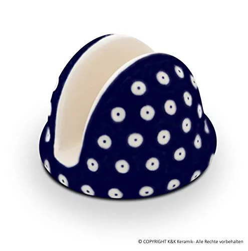 Orginal Bunzlauer Serviettenhalter im Dekor 42