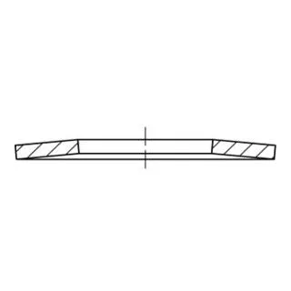 Tellerfedern DIN 2093 Federstahl 28 x 10,2 x 1,5mm - Sonstige Elektroinstallationsartikel, hochwertige Federstahl-Tellerfedern mit optimalem Federweg und geringer Bauhöhe für präzise Anwendungen.