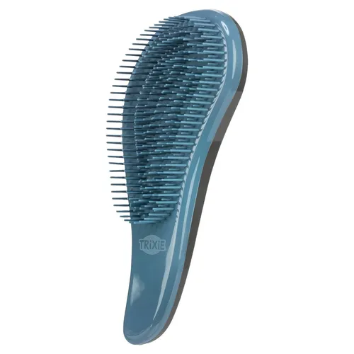 TRIXIE Fellbürste Softbürste für Hunde - Tierbürsten für alle Felltypen, 19 cm, mit sanften Borsten für eine schonende Pflege und Entwirrung des Fells.