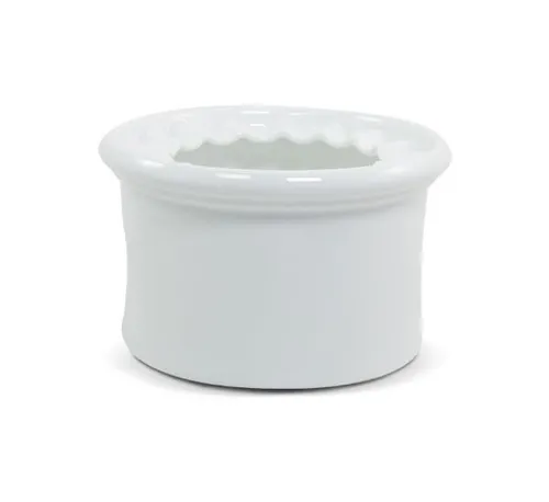 TeaLogic Elisabeth Stövchen klein mit 10cm - weisses Fine Bone China Porzellan