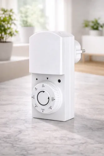 UNITEC Zeitschaltuhr Außen IP44 Analog Dämmerung Countdown