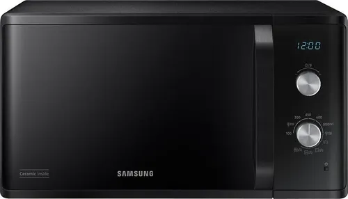 Samsung Mikrowelle MG23K3614AK, 23 L mit Grillfunktion und Keramik-Innenraum