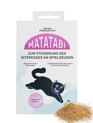 Japan Premium Pet, Matatabi für Katzen, Matatabi für Kätzchen, Matatabi für Katzenverhalten, Matatabi, 1g (Interesse erhöhen)