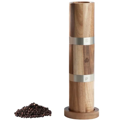 Salz und Pfeffer Mühle Gewürzmühle Salzstreuer Pfefferstreuer Holz nachfüllbar
