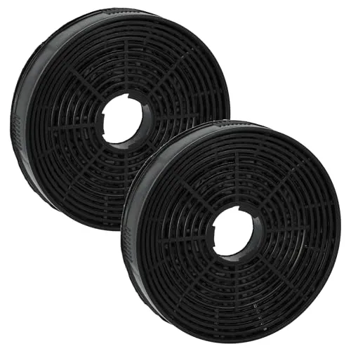 vhbw 2x Aktivkohlefilter Ersatz für Amica KF17130, 1160825, FWK-140 für Dunstabzugshaube - 14 cm