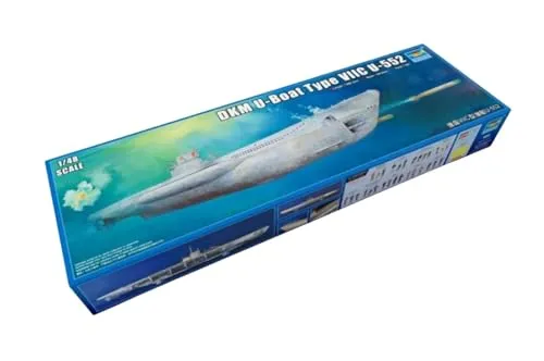 Trumpeter 006801 Wasserfahrzeug-Modellbausatz - Detaillierter Plastikmodellbausatz zum Zusammenbauen und Bemalen, ideal für Hobbyisten. Perfekt für kreative Projekte, Klebstoff und Farben separat erhältlich.